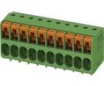 PCB Terminal Block, 5.08mm Pitch, Right Angle, Push-In, 12 Poles
